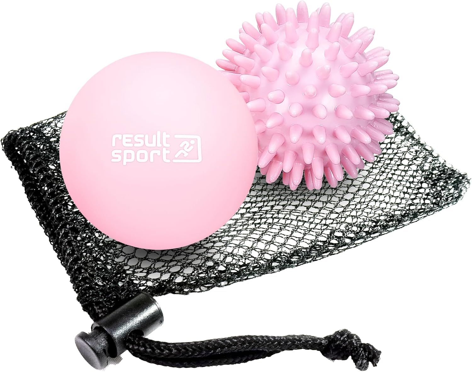 ResultSport Massage Ball — Spike & Lacrosse 2-ball Set